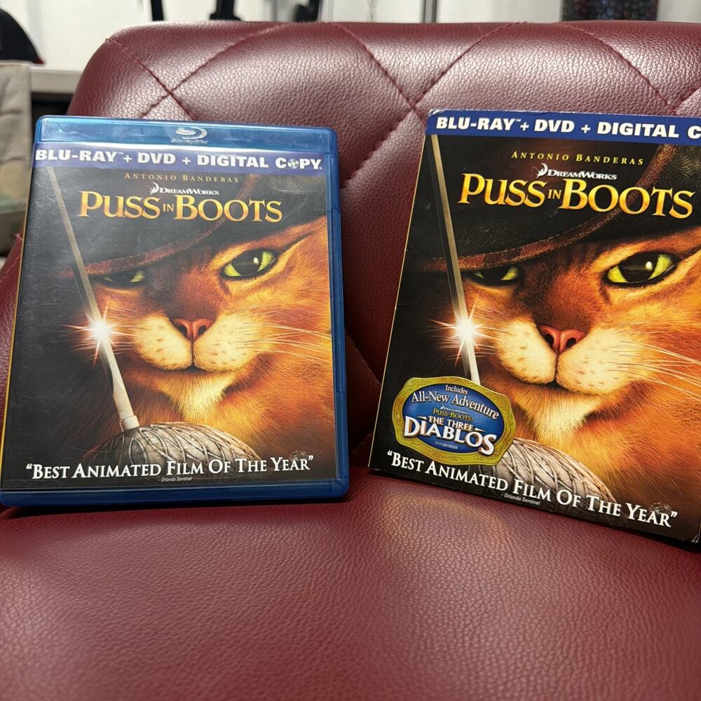 Puss in Boots (Blu-ray + DVD)